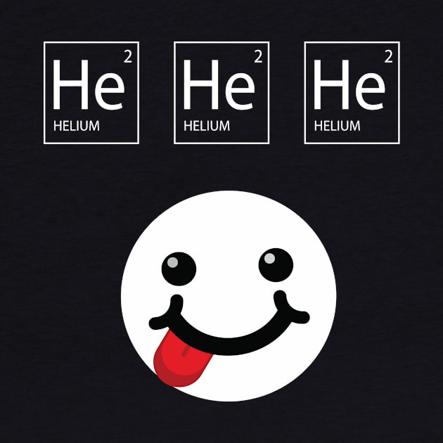 Atomic Symbol of Helium, He by JevLavigne